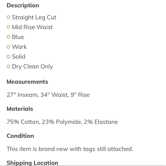 THEORY Pants ❌SOLD❌ - Picture 4 of 6